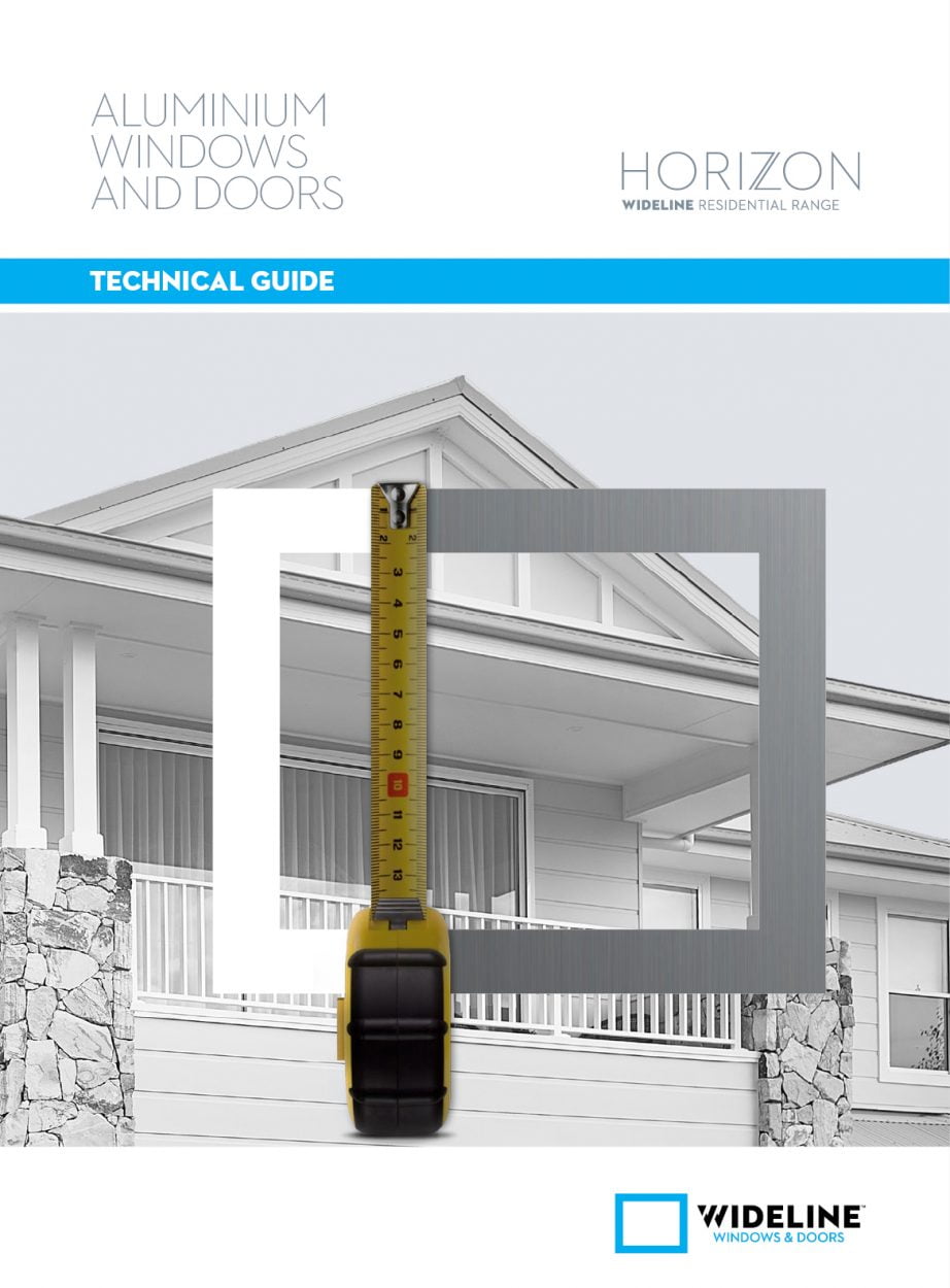 Horizon wideline residential range technical guide cover